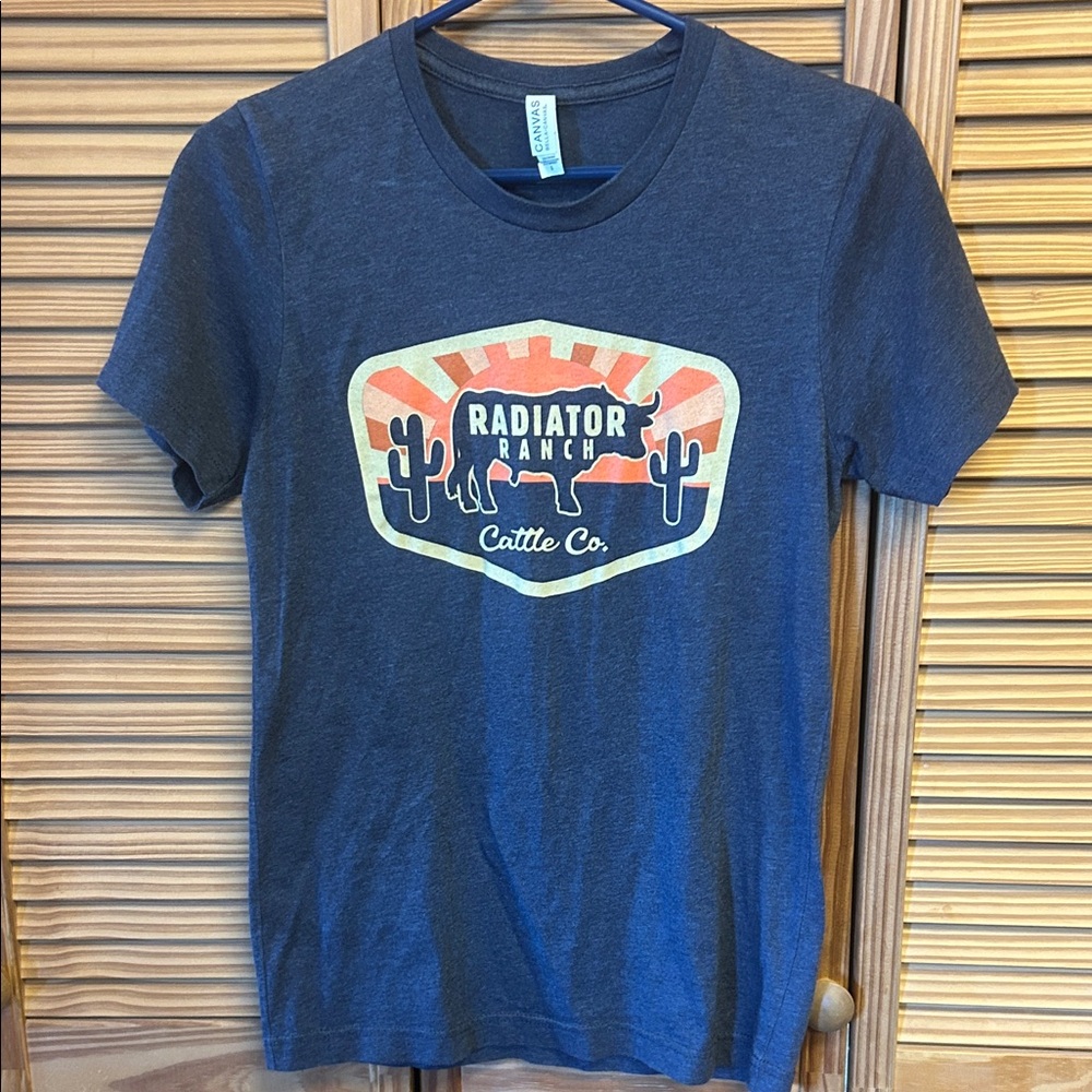 Bella Canvas Navy Graphic Tee